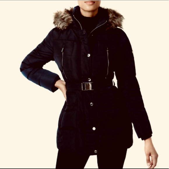 Michael Kors Jackets & Blazers - MICHAEL KORS DOWN COAT | faux fur hood
